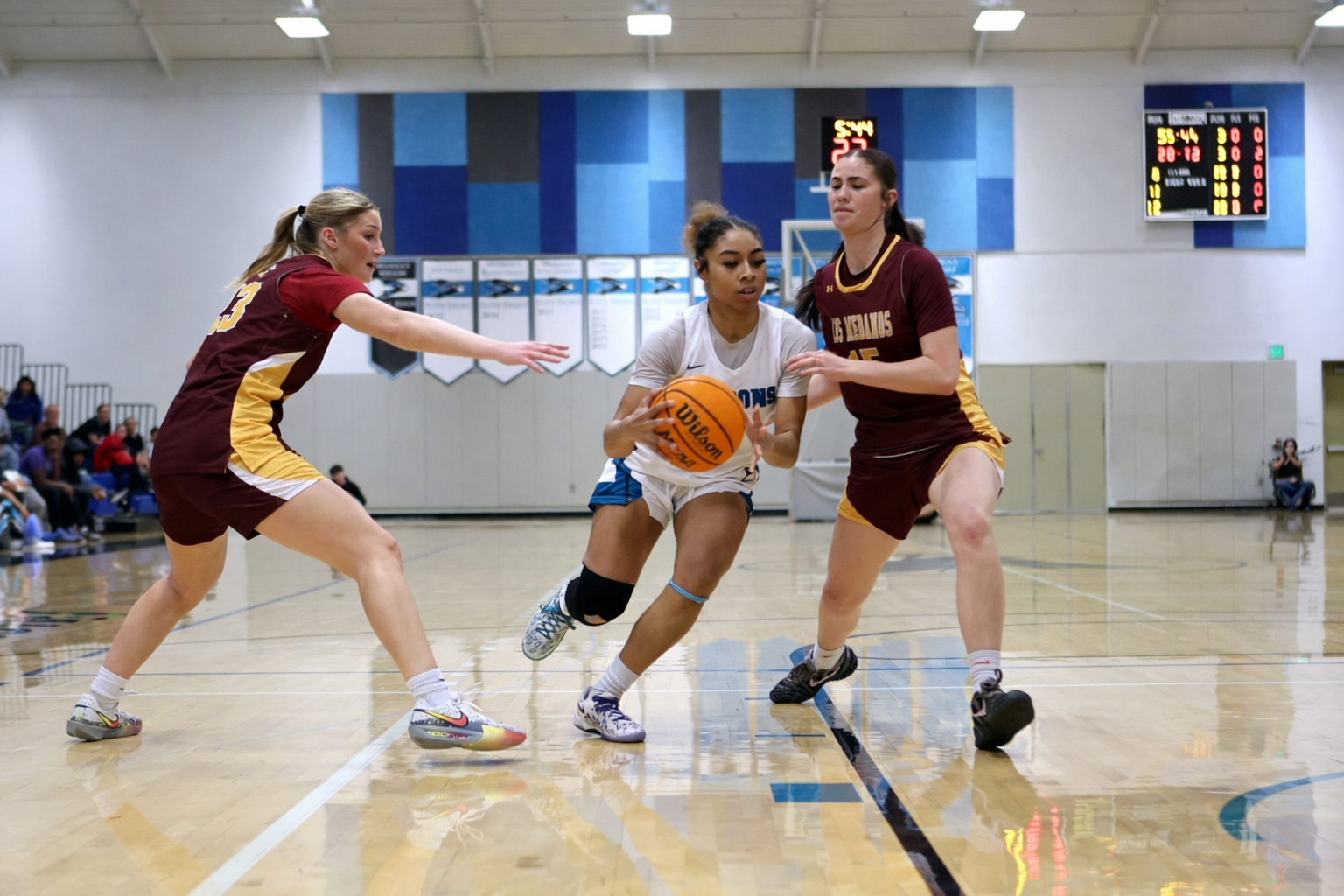 Falcons Dominate Early, Advance to Third Round with 63&ndash;42 Win